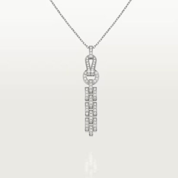 Cartier  Agrafe pendant, paved