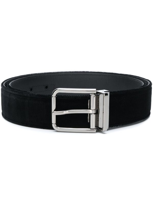 Dolce & gabbana velvet belt