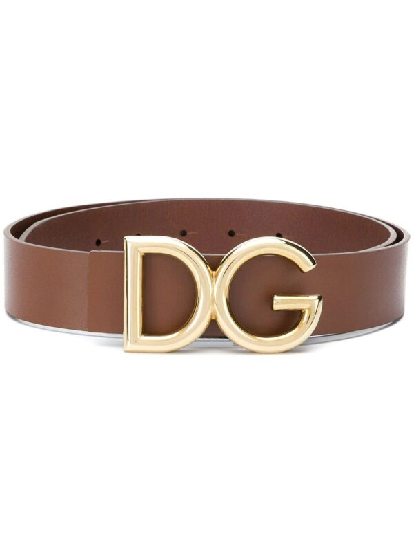 Dolce & gabbana  DG logo buckle belt
