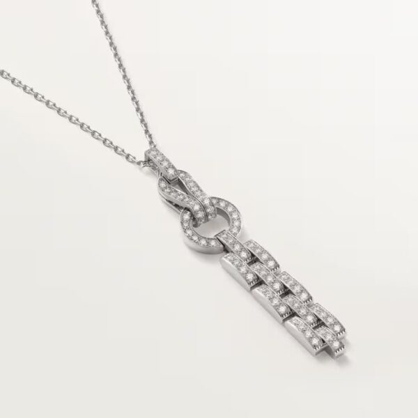 Cartier  Agrafe pendant, paved - Image 3