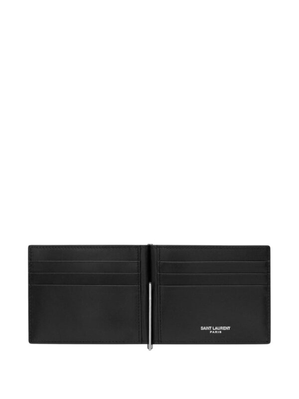 Saint Laurent Cassandre bi-fold leather wallet - Image 4