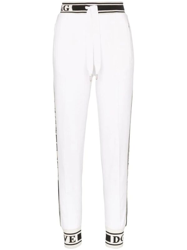 Dolce & Gabbana  Logo detail cotton track pants