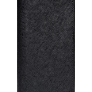 Prada  vertical bi-fold wallet