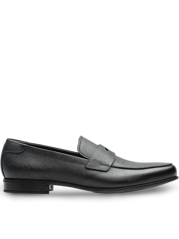 Prada  Saffiano classic loafers
