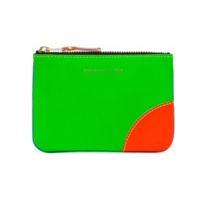 Comme Des Garçons Wallet  red green and blue fluorescent wallet