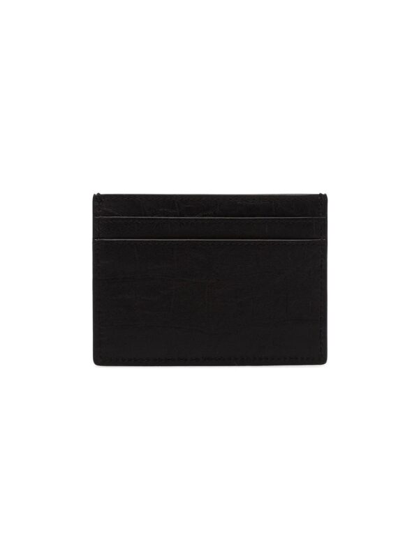 Saint Laurent  Monogram logo plaque cardholder - Image 2