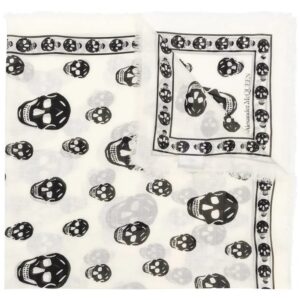 Alexander McQueen  skull print scarf