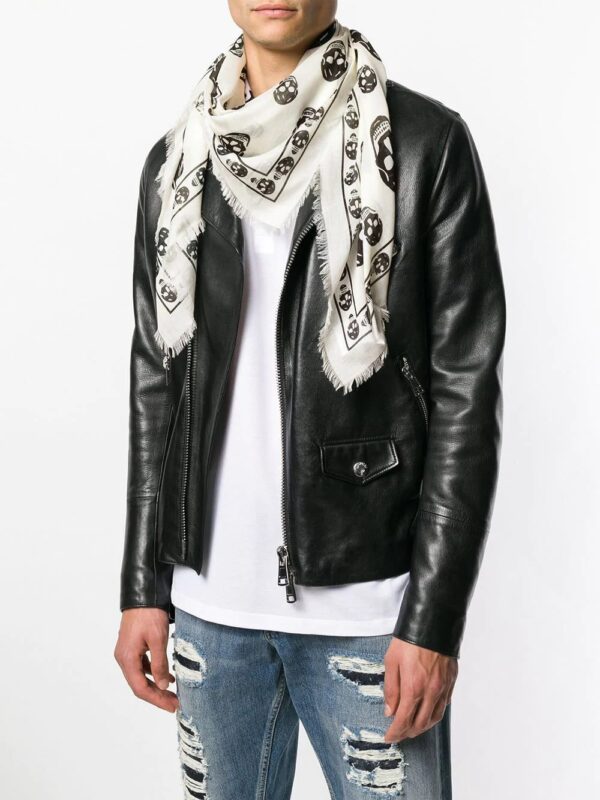 Alexander McQueen  skull print scarf - Image 2