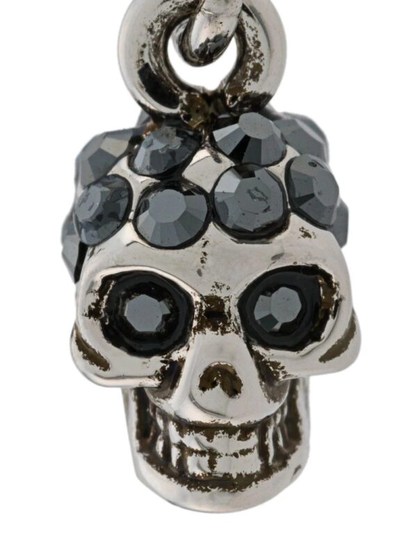 Alexander McQueen  skull drop earrings - Image 3