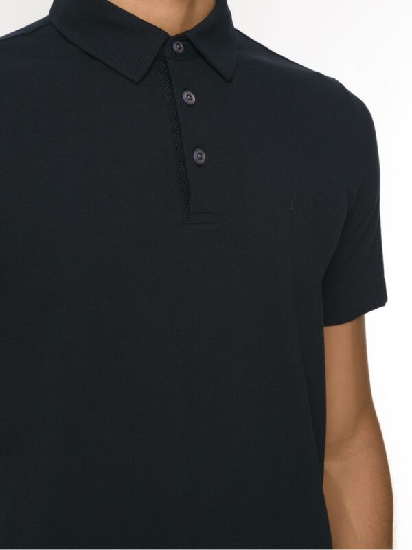 Armani Exchange  chest-logo slim-fit polo shirt - Image 4