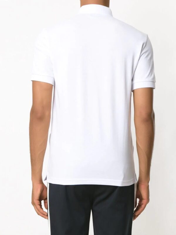 Armani Exchange logo-print polo shirt - Image 4