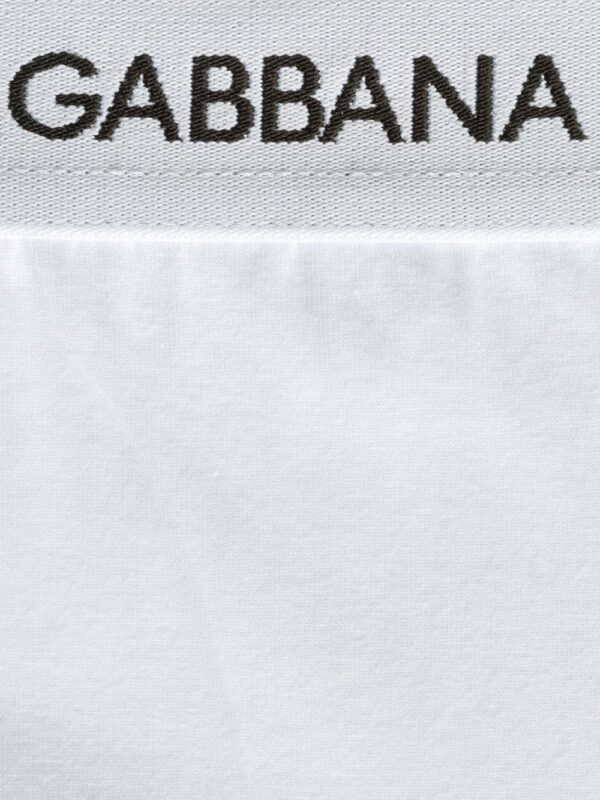 Dolce & Gabbana  logo waistband cotton 2 pack boxer shorts - Image 4