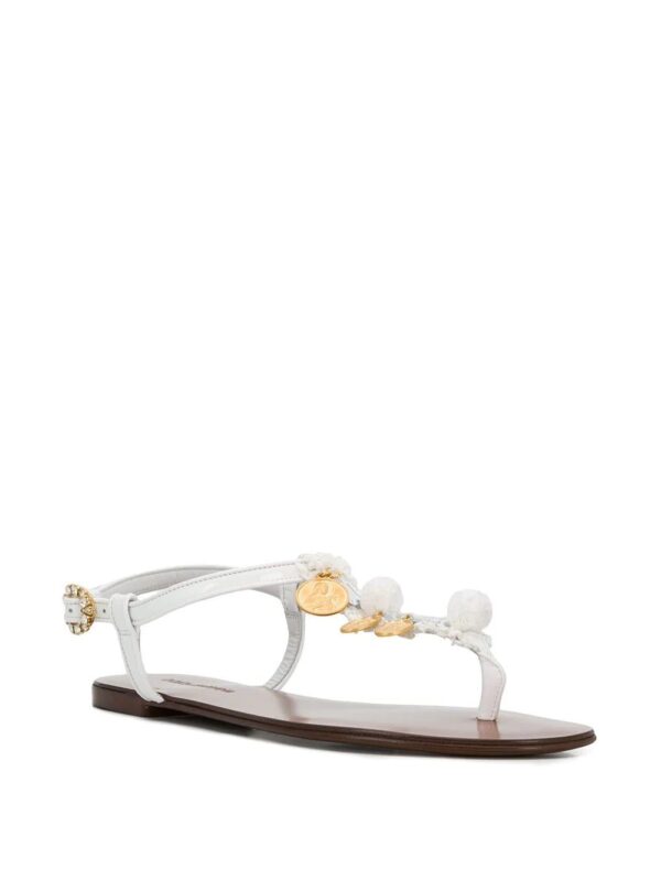 Dolce & Gabbana  coin embellished sandals - Image 2