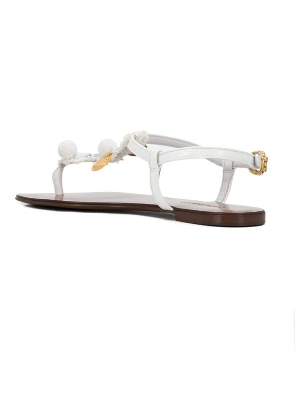 Dolce & Gabbana  coin embellished sandals - Image 3