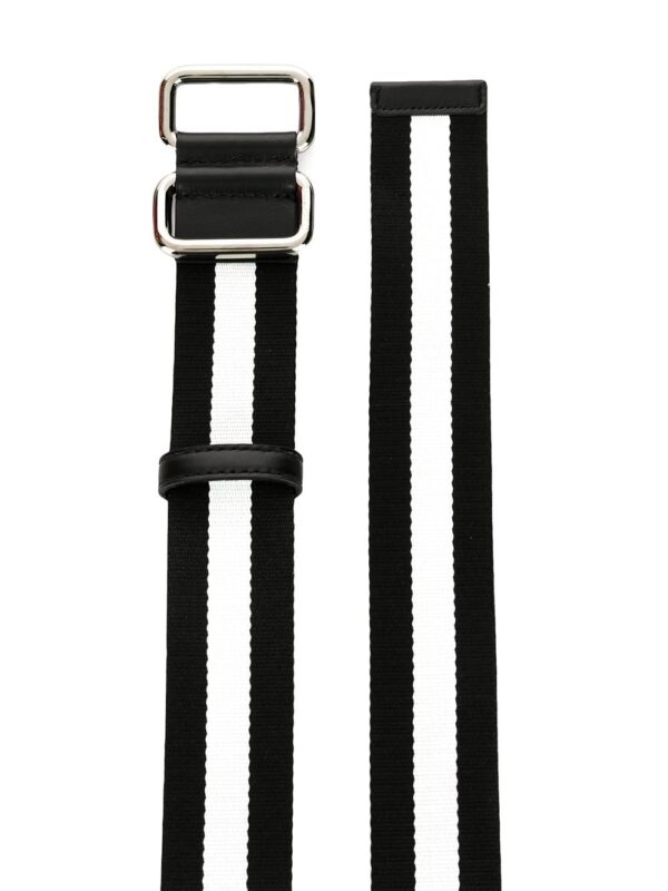 Dolce & gabbana  striped logo belt - Image 2