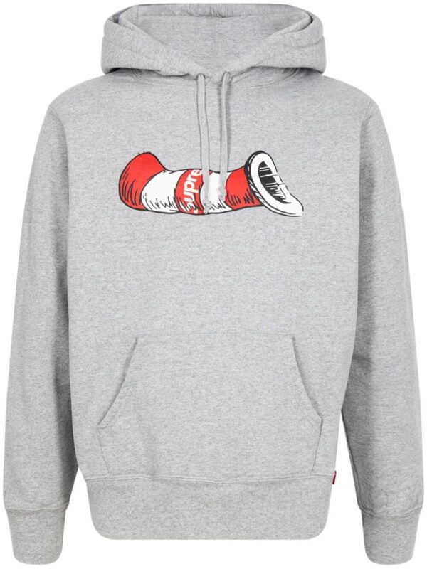 Supreme  Cat in the Hat cotton hoodie