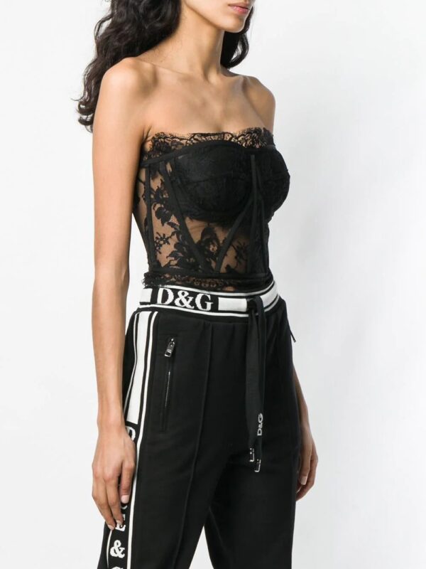 Dolce & Gabbana  floral lace corset - Image 3