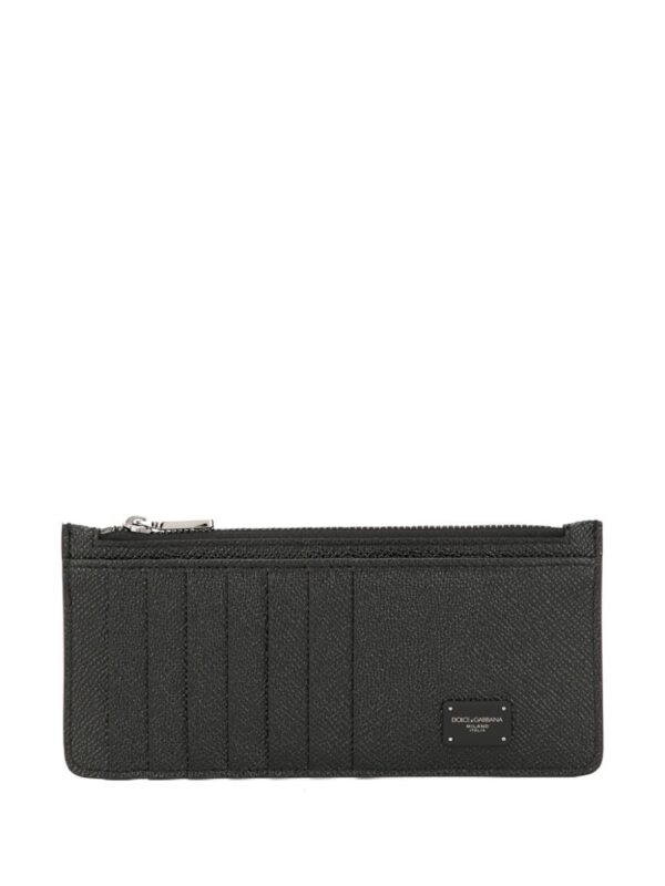 Dolce & Gabbana logo-tag vertical card holder