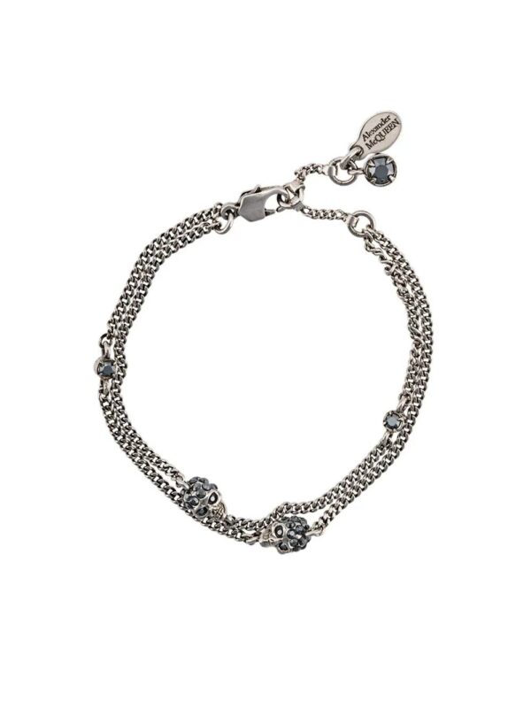 Alexander McQueen  skulls bracelet