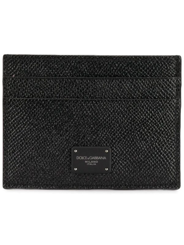 Dolce & Gabbana  logo plaque cardholder