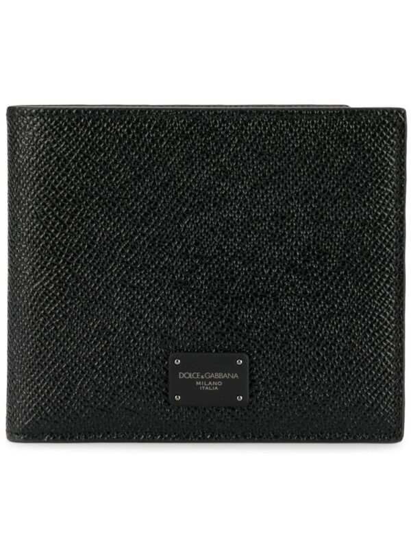 Dolce & Gabbana  logo plaque bi-fold wallet