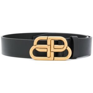 Balenciaga  BB leather belt