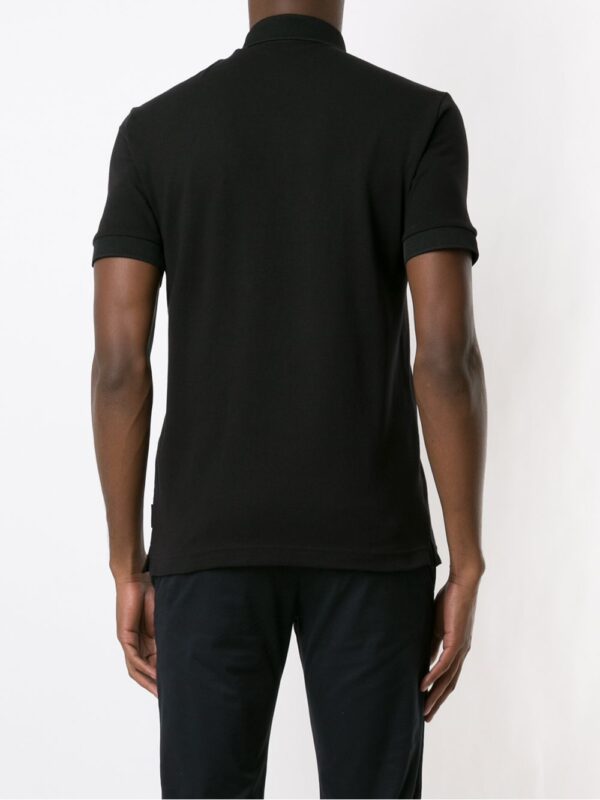 Armani Exchange tonal-logo slim-fit polo shirt - Image 4