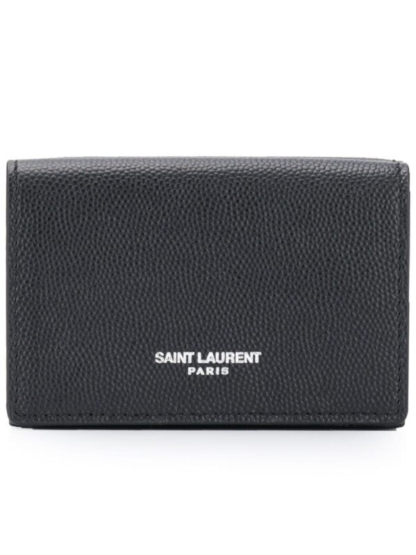 Saint Laurent  grained card case