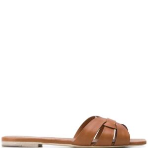 Saint Laurent  Tribute flat sandals