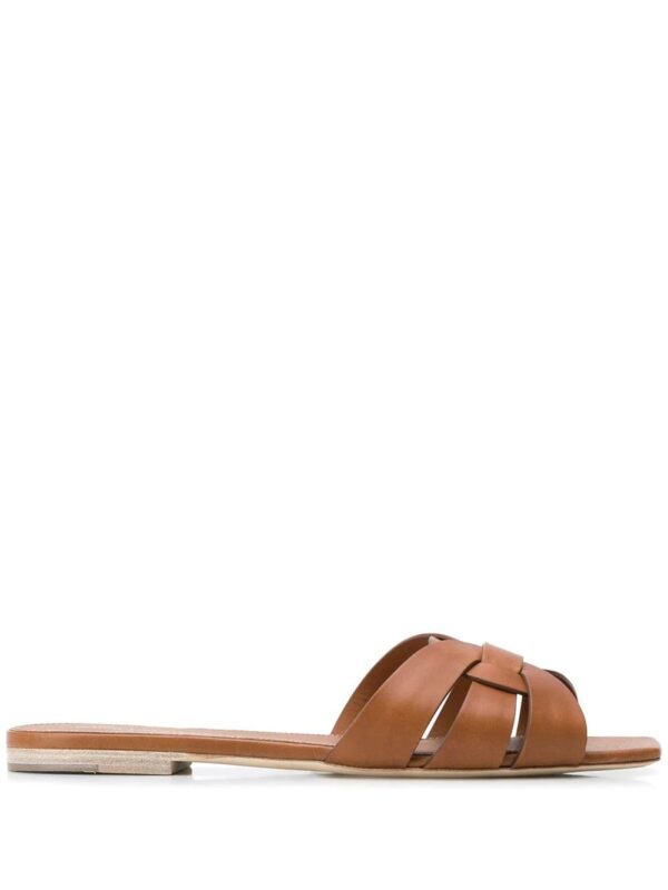 Saint Laurent  Tribute flat sandals
