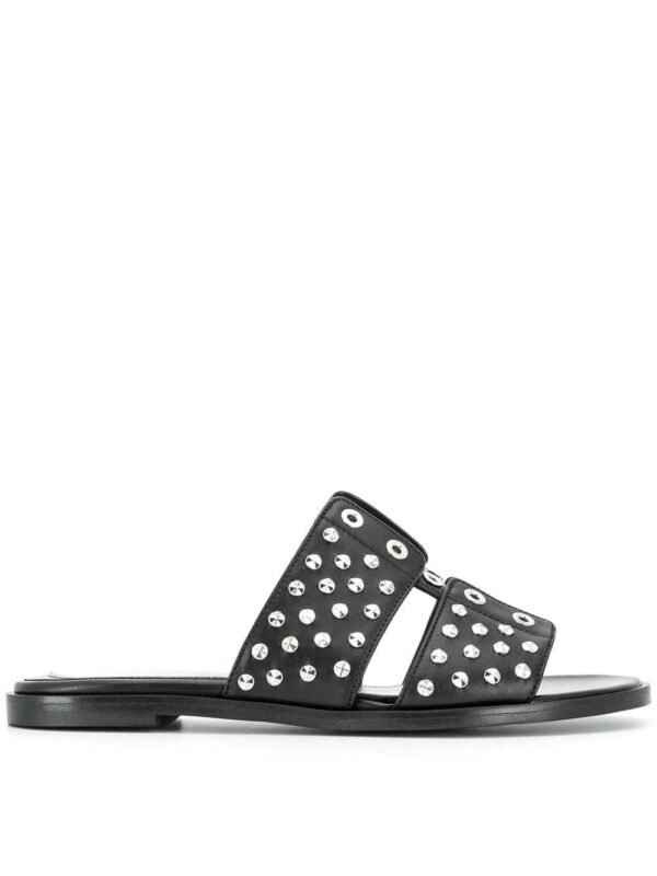 Alexander McQueen  stud embellished slides