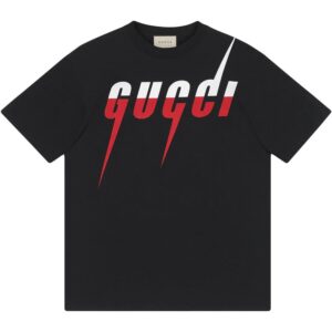 Gucci  T-shirt with Gucci Blade print