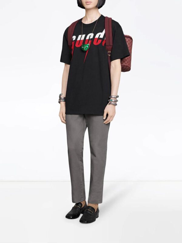 Gucci  T-shirt with Gucci Blade print - Image 2