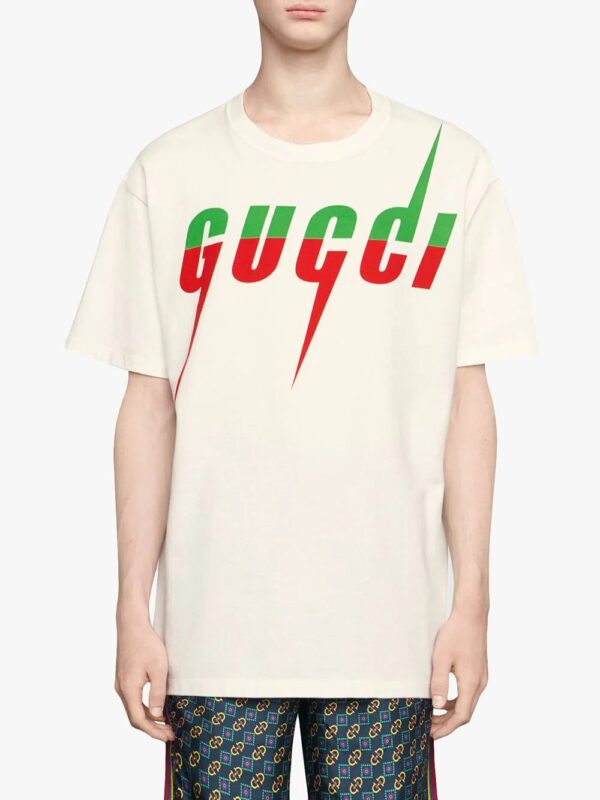 Gucci  Gucci Blade cotton T-shirt - Image 3