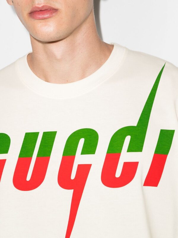 Gucci  Gucci Blade cotton T-shirt - Image 4