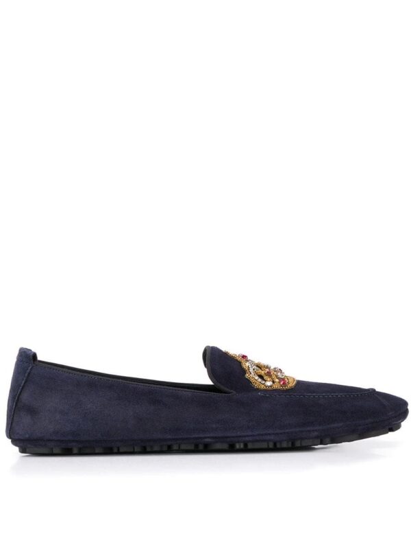 Dolce & Gabbana  crown patch loafers