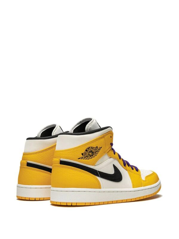 Jordan  Air Jordan 1 Mid SE lakers - Image 3