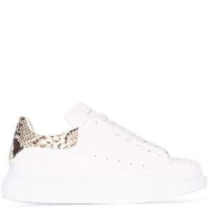 Alexander McQueen  Oversized contrast heel counter sneakers
