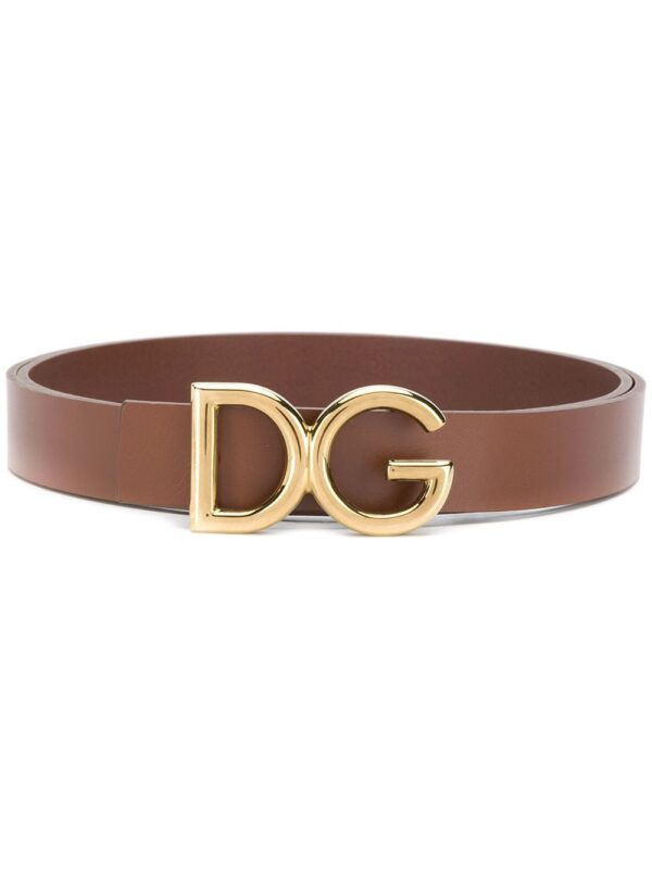 Dolce & gabbana  logo plaque belt