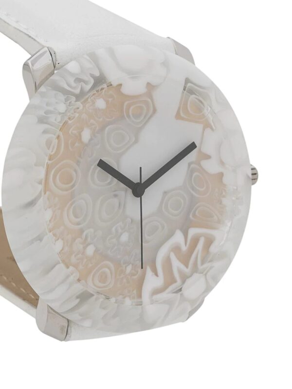 Yunik  Big Round White Flowers 44mm - Image 3