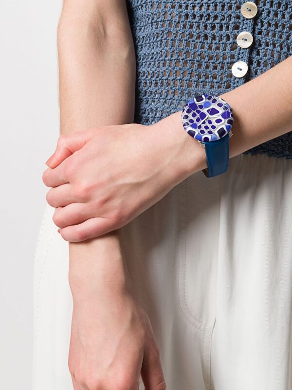 Yunik  Big Round Navy Square 44mm - Image 2