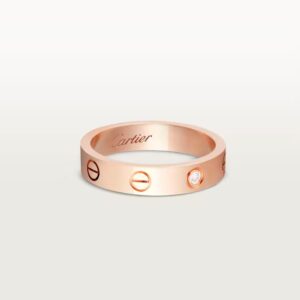 Cartier LOVE ring, small model, 1 diamond
