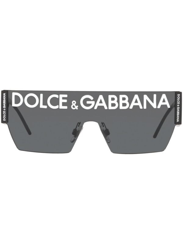 Dolce & Gabbana Eyewear chunky logo sunglasses
