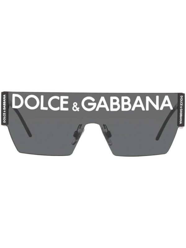 Dolce & gabbana  chunky logo sunglasses