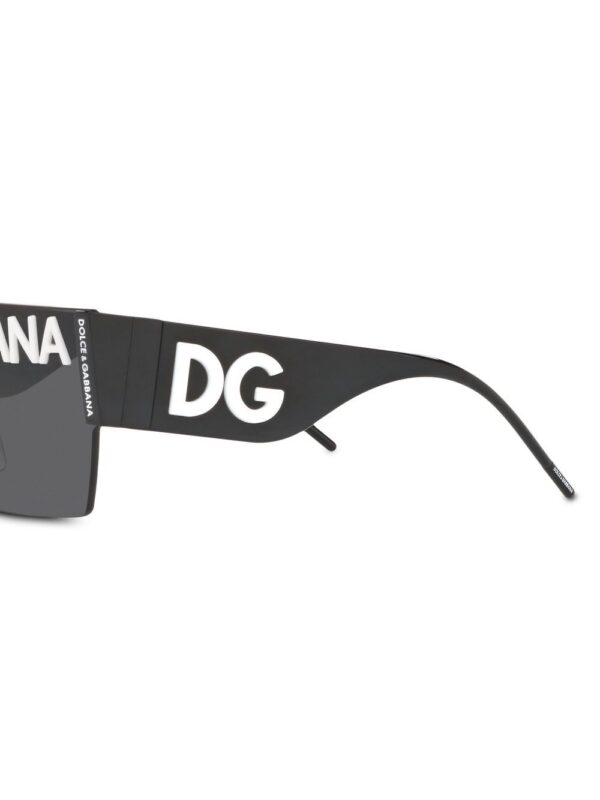 Dolce & Gabbana Eyewear chunky logo sunglasses - Image 3