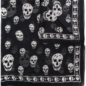 Alexander McQueen  skull motif scarf