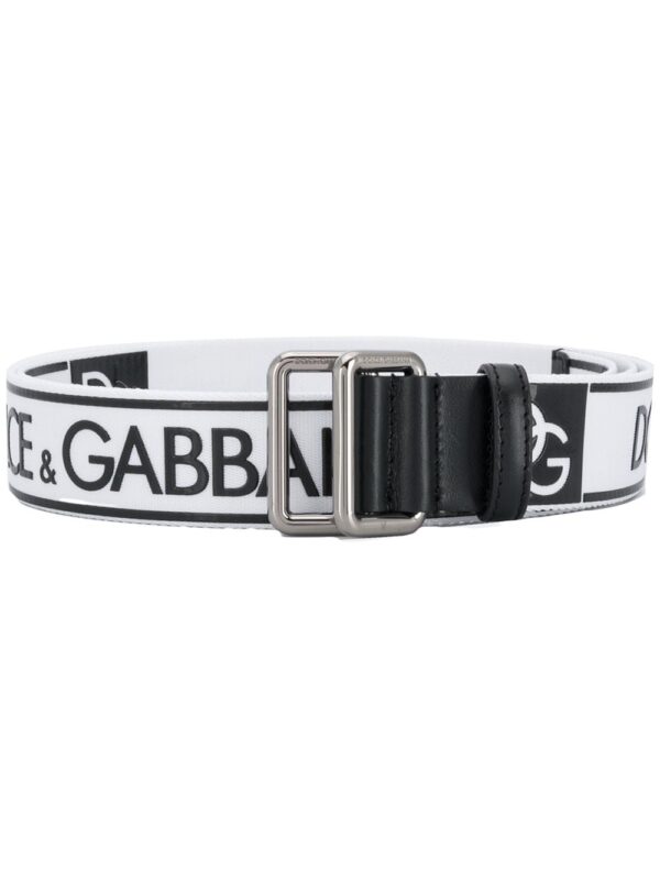 Dolce & gabbana  logo printed belt