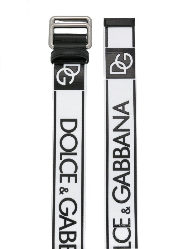 Dolce & gabbana  logo printed belt - Image 2