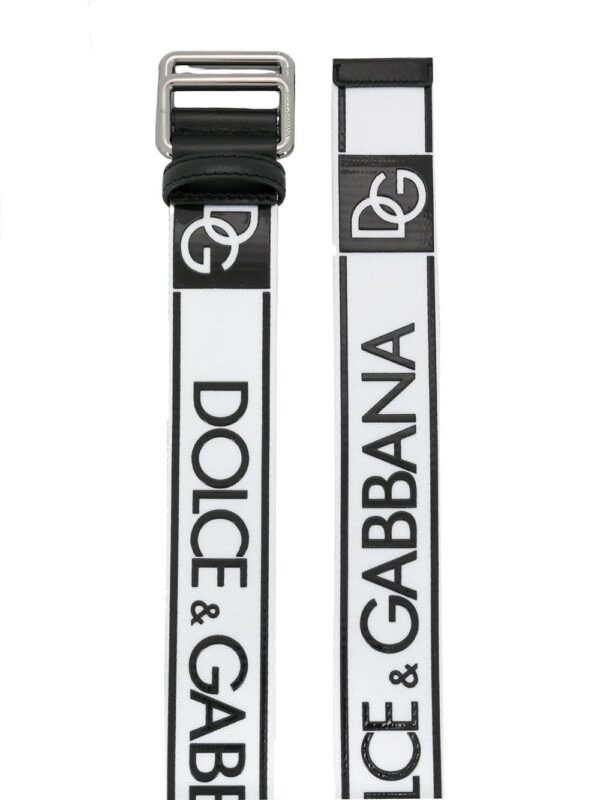 Dolce & gabbana  logo printed belt - Image 2