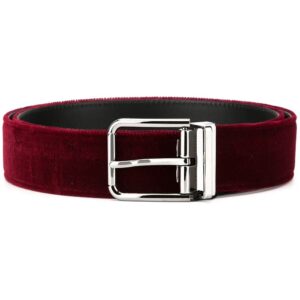 Dolce & Gabbana  buckled velvet belt